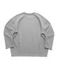 A NOTHING Heavy-Terry Balloon Sweat Box Tee (Gray)