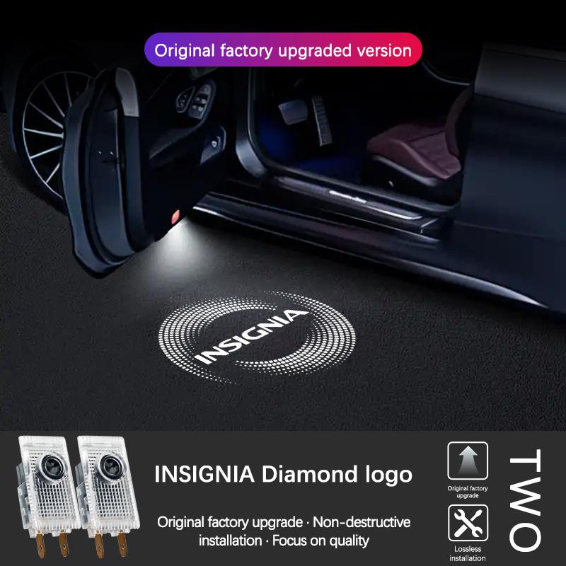 Led Car Door Logo Light Courtesy Laser Projector For Opel Insignia 2009-2018 2010 2011 2012 2013 2014 Insignia Car Accessories
