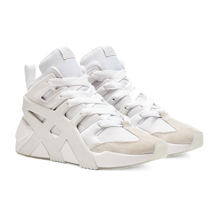 Onitsuka Tiger Big Logo Trainer Puffed Low White Unisex Low Top Basketball Style Sneakers 1183B559-100