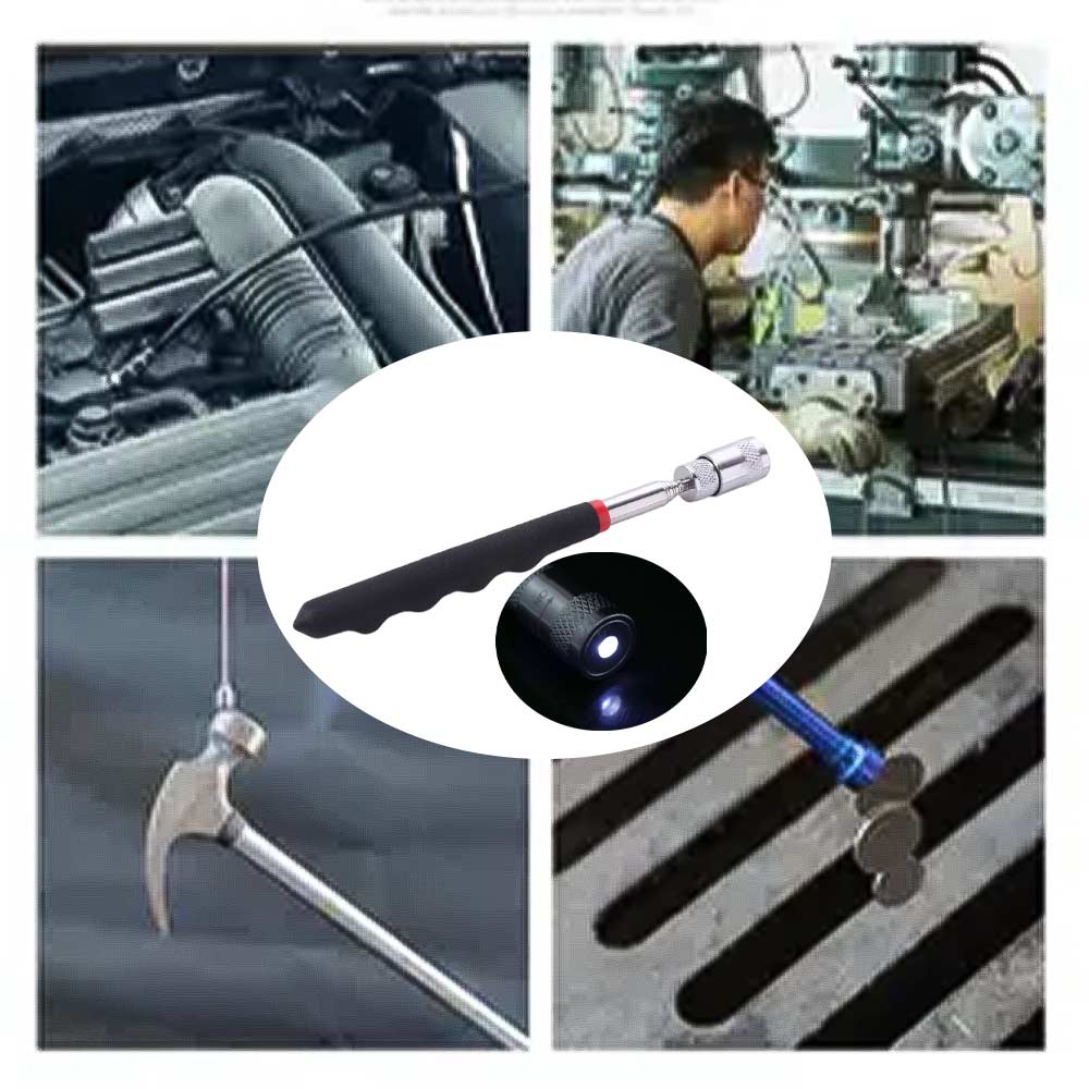 Extendable Telescopic Magnetic Pen Adjustable Pickup Rod Stick Magnet Pick Up Tool  Magnetic Sucker