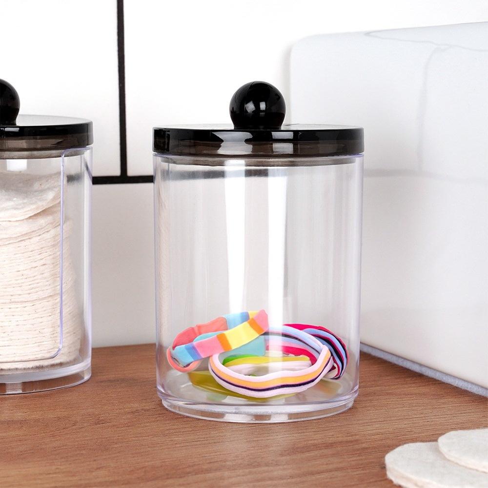 Container for cotton buds and cotton pads