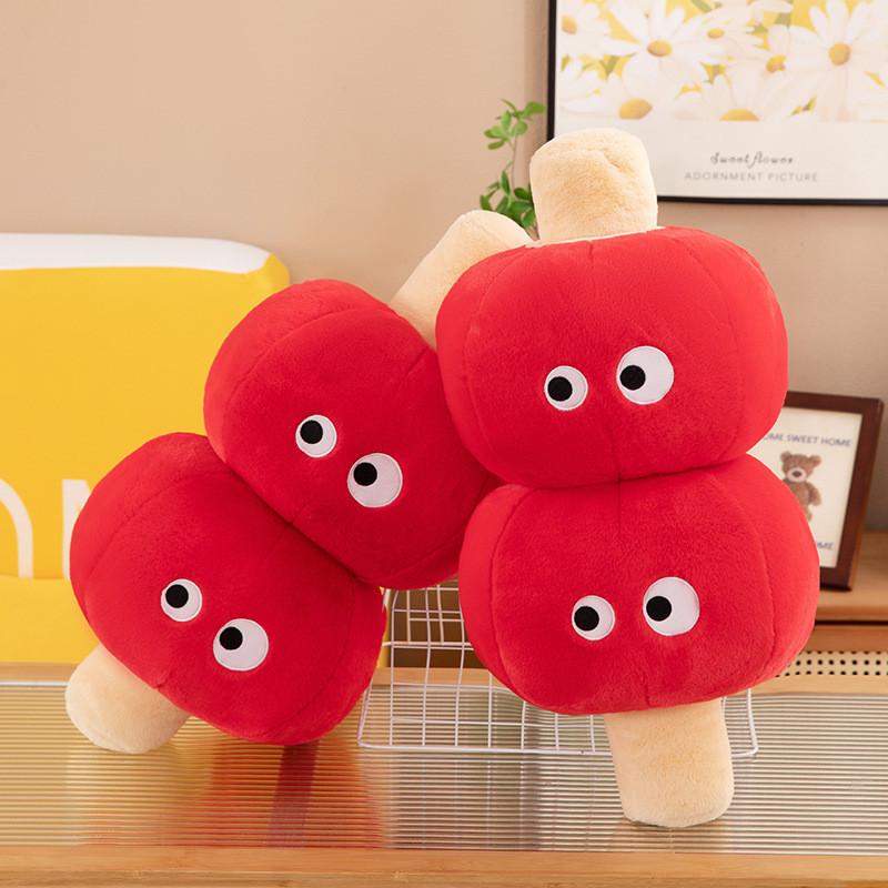Candy Plush Toy Pillow Cushion Birthday Gift Warm Hands Decoration Hawthorn