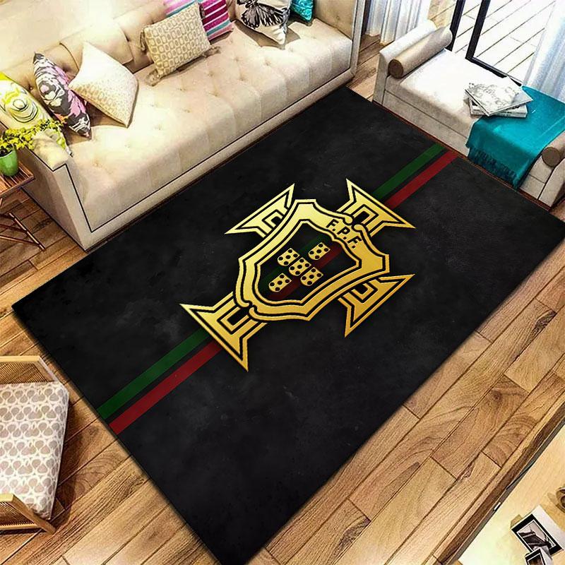 Portugal National Football Team Carpet Rug for Living Room Bedroom Home Sofa Decoration,Kids play Non-slip Floor Mat