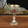 Home Retro Metal Wine Glass Whiskey Glass 30ML