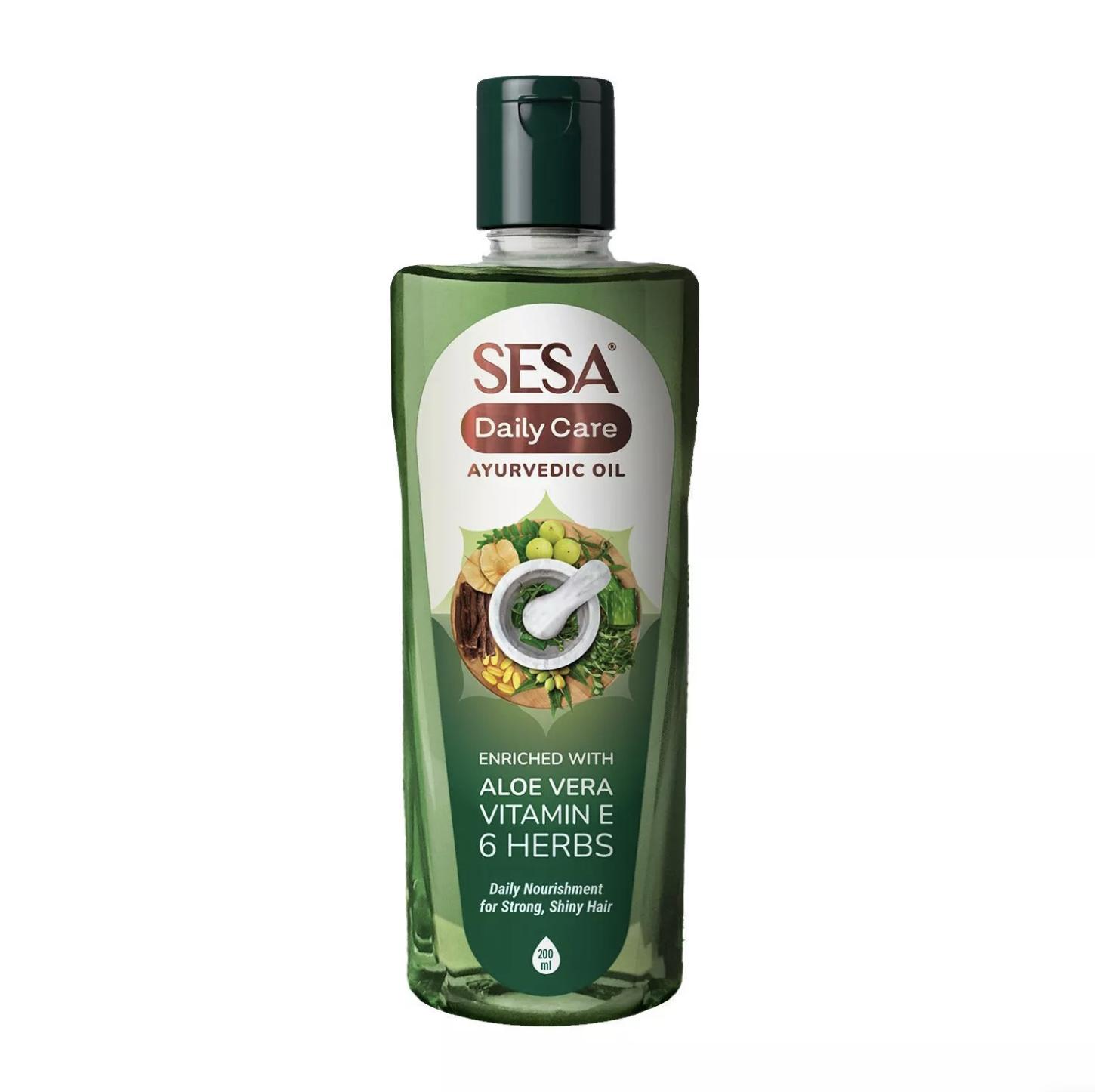 

Аюрведическое масло для волос (200 мл), Ayurvedic Hair Oil, Sesa