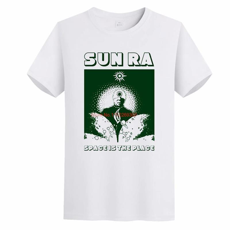 Sun Ra Space Fashion Graphic T Shirts Cotton Short Sleeve T Shirt Tees Tops New Shirts And TShirts Summer Mens Print T Shirt