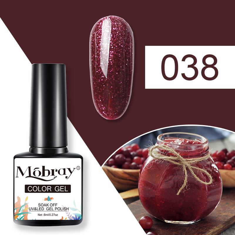 

Mobray 80 цветов гель-лак для ногтей 8 мл полуперманентный гель-лак замачиваемый УФ-гель для дизайна ногтей