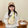 School BagsNew Children's Cartoon Breast Bag, Fanny Pack, Casual Versatile Messenger Bag, Light Change Storage Bag for Travel