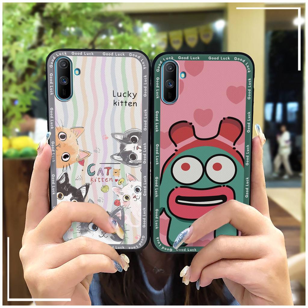 Anti-knock Graffiti Phone Case For OPPO Realme C3/C3i/Narz N10A Silicone Soft case Waterproof Cute Back Cover Shockproof