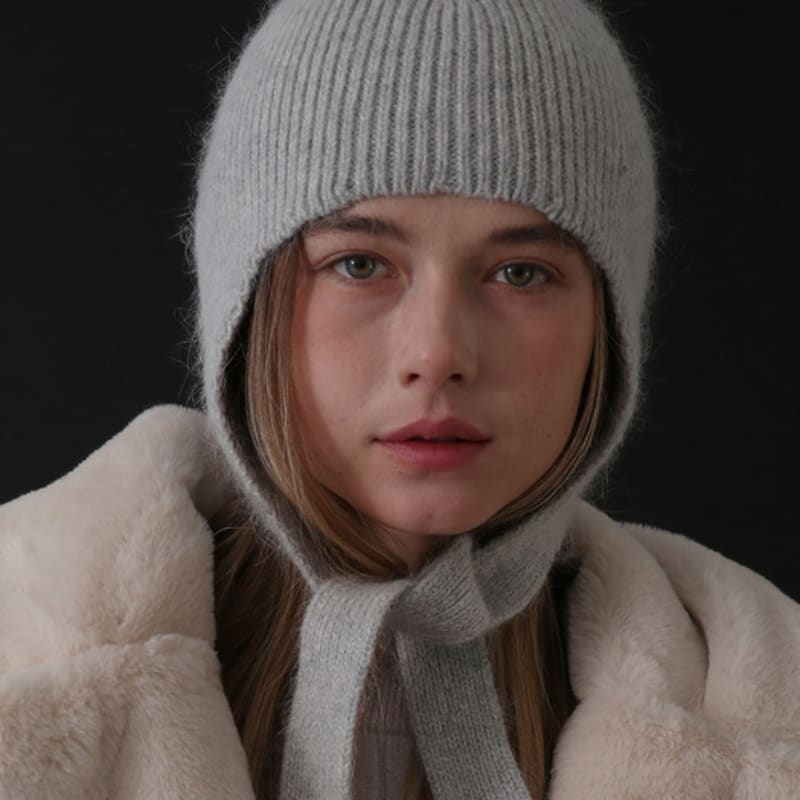 

Шапка-ушанка MO «Меньше — значит больше»_5 цветов charcoal gray