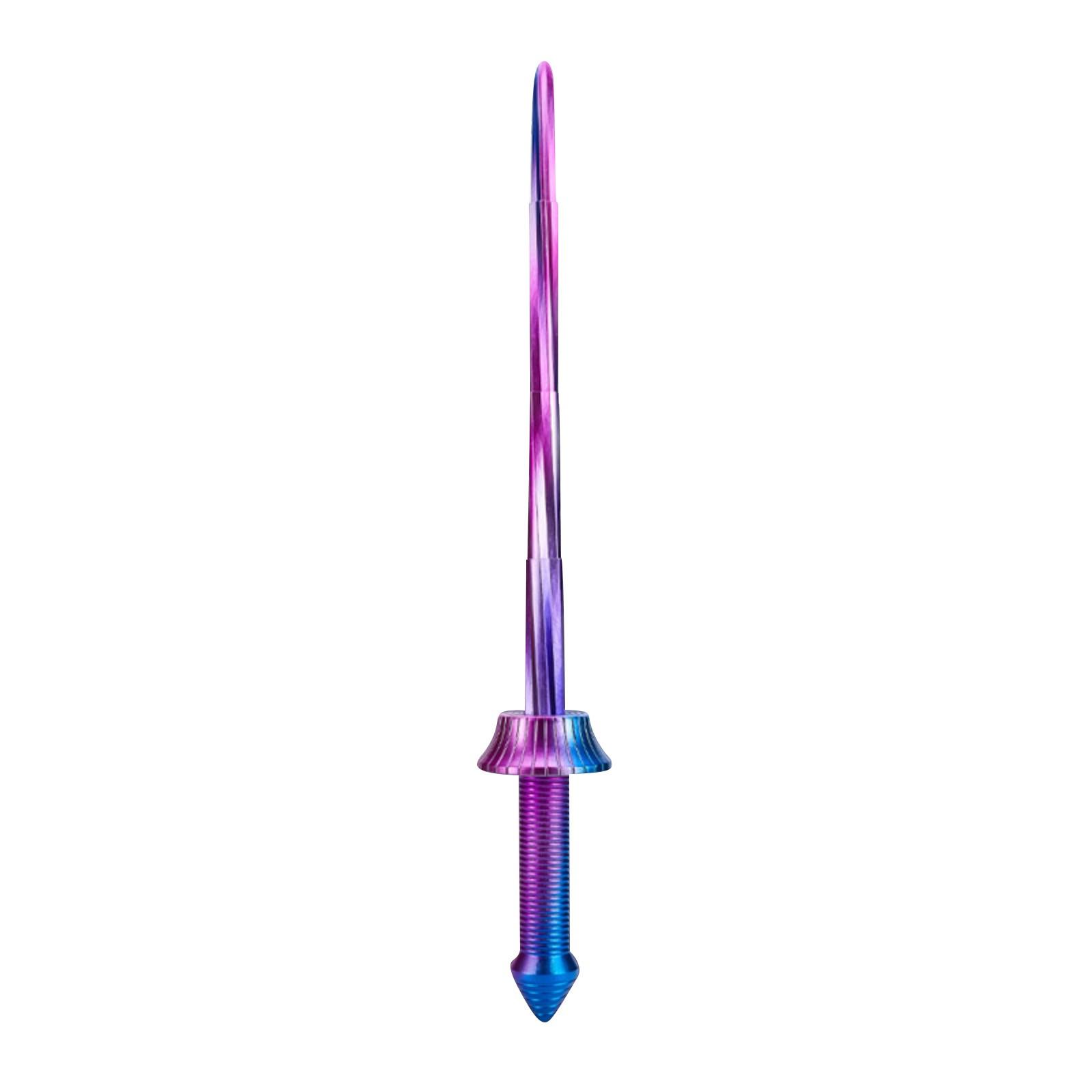 

Gravitys Выдвижной спиральный меч Репчатый меч Выдвижной меч Самурайский выдвижной меч Западный меч Вращающиеся игрушки One Size