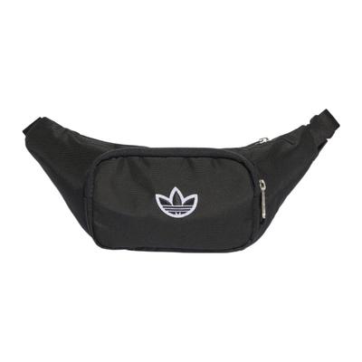 Borsa a tracolla Originals in nylon riciclato, Marsupio Regular Unisex Nero Adidas IJ5007