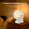 Clip On Fan with Magnetic Base USB Fan 360 degrees  Rotation Horizontal and Vertical, 3 Speeds and Quiet Operation, 3