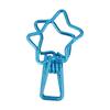 100pcs Star   Clips for Student Cute Cartoon Strong Clamping Force Sturdy Metal Paper Clamps for Account Tickets