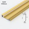 0.5m/1m H40/50/65mm LED Baseboard Bar Light Aluminium Profile Channel Metal Wall LED Skirting for Corridor Strip Linear Lamp