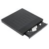 External DVD Drive USB3.0 Type C High Speed Plug and Play Strong Compatibility CD Burner for Movie Music Record Black
