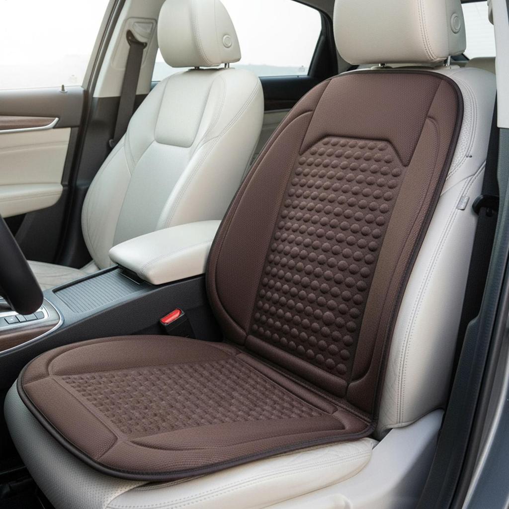 Heated Car Seat Cushion Overheat Protection Pad Heated Seat Cushion Car Accessories For Truck SUV RV Sedan Automotive Van Cold