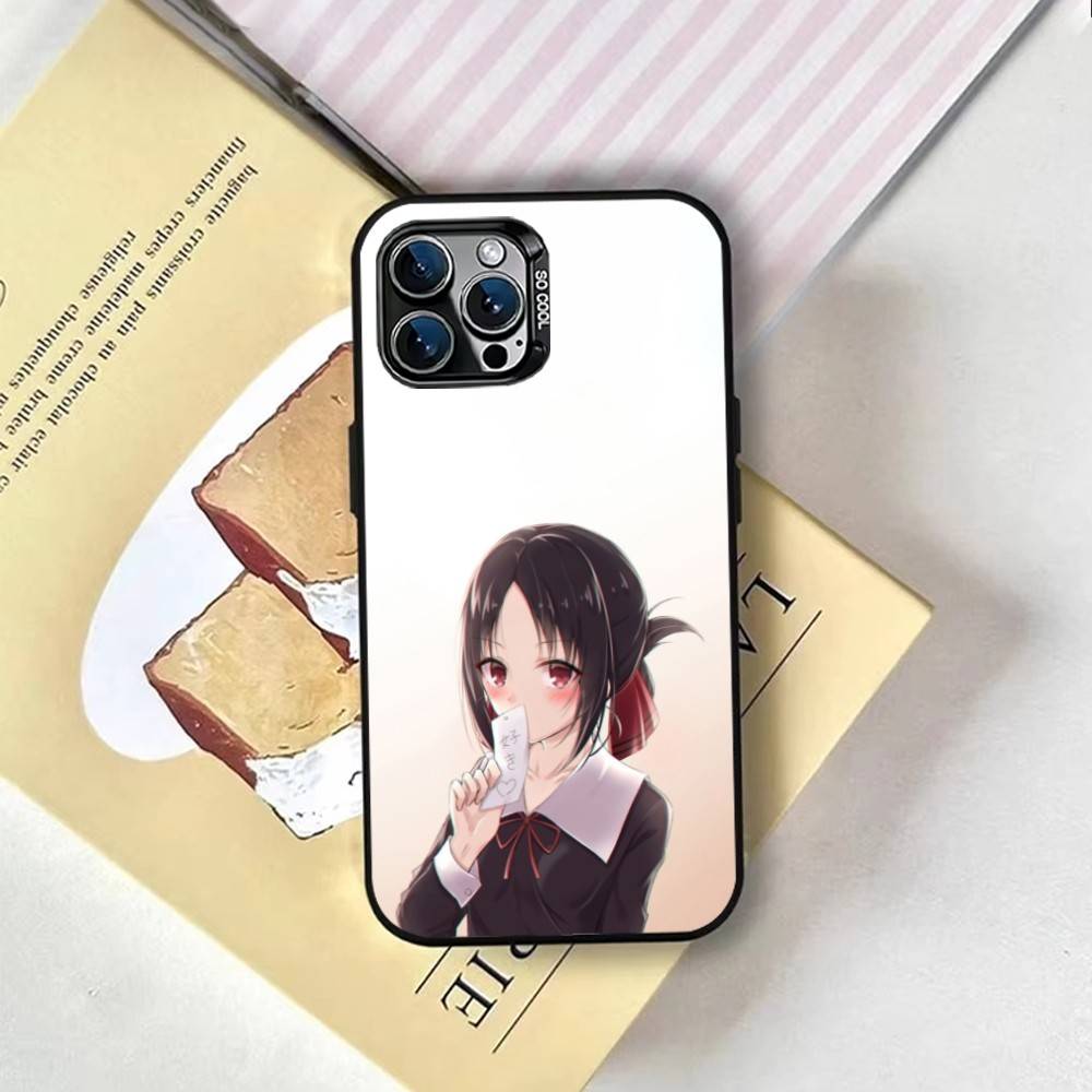 Kaguya-sama Kaguya Shinomiya Phone Case For iPhone 17,16,15,14,13,12,11 Plus,Pro Max,XS,Colorful Silver Phone case Funda Cover