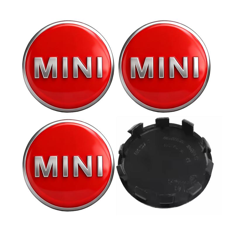 4Pcs 54MM 56MM Car Wheel Hub Center Cap Badge Accessories For BMW MINI Cooper S Works JCW R55 R56 R50 R53 R60 R61 F54 F55 F56..