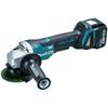 100mm Angle Paddle Switch 6Ah and Case GA407DRG 14.4V Grinder, Type, Battery, Charger, Included,