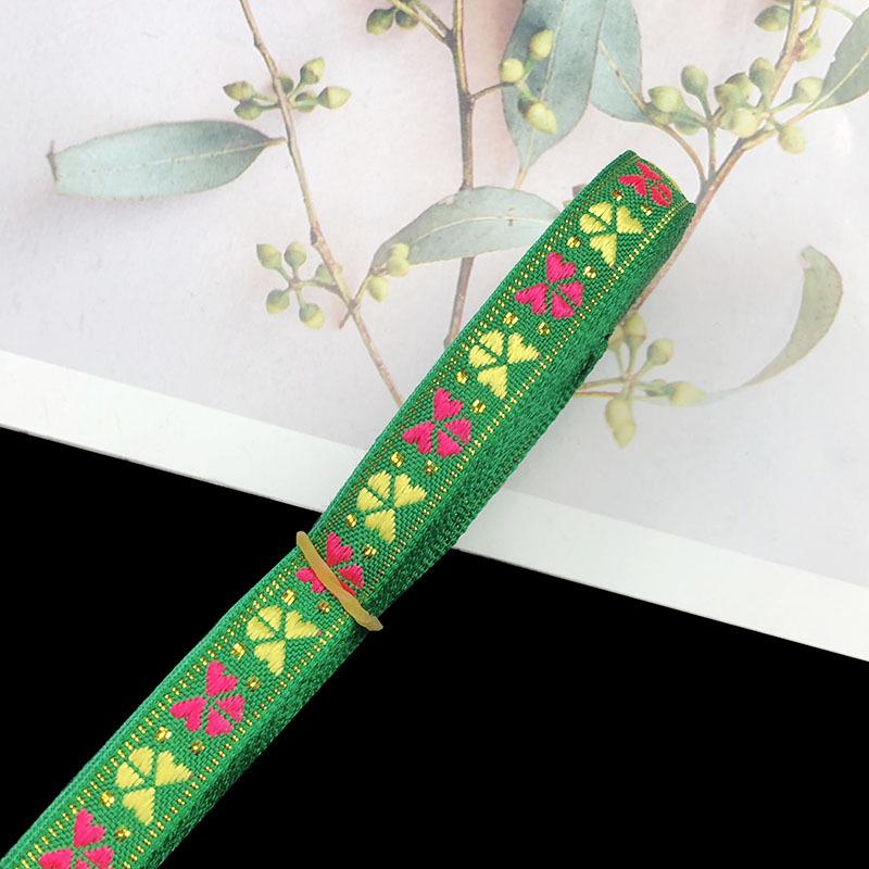 1cm Ethnic Embroidery Lace Trim for Dance Costume and Clothing Accessories