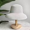 Summer Hepburn Straw Hat Retro Design Large Brim Straw Hat for Women Large Brim Orange New Solid Color Beach Vacation Large Sun