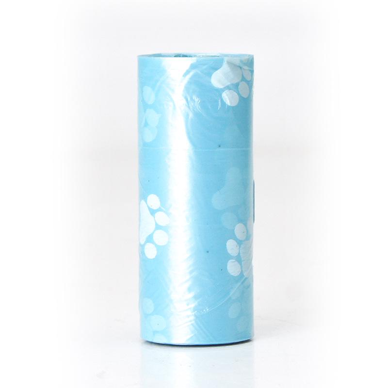 Dog Walking Portable Solid Color Poop Bags