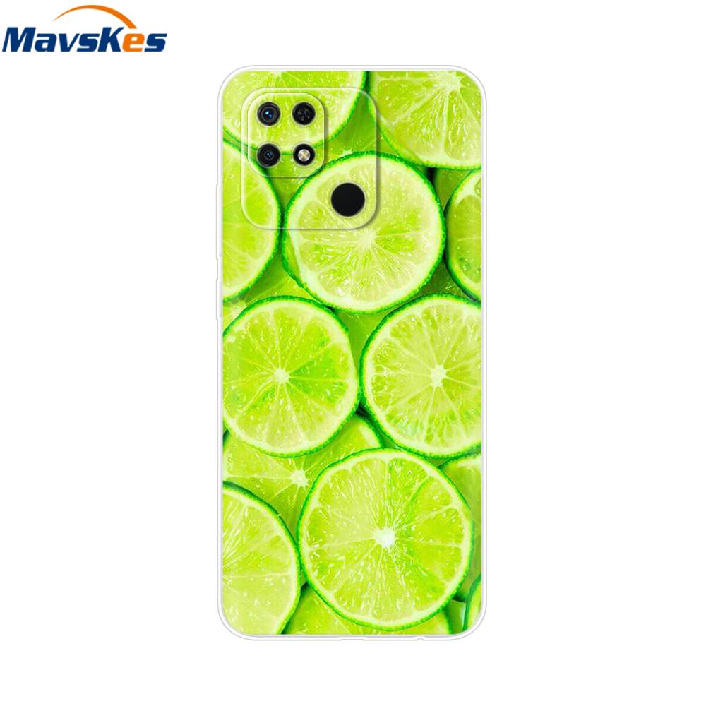 For Xiaomi Redmi 10C Case Clear Bumper Cute Cover For Xiaomi Redmi 13C Liquid Silicone Soft TPU Fundas Phone Case For Redmi 12C
