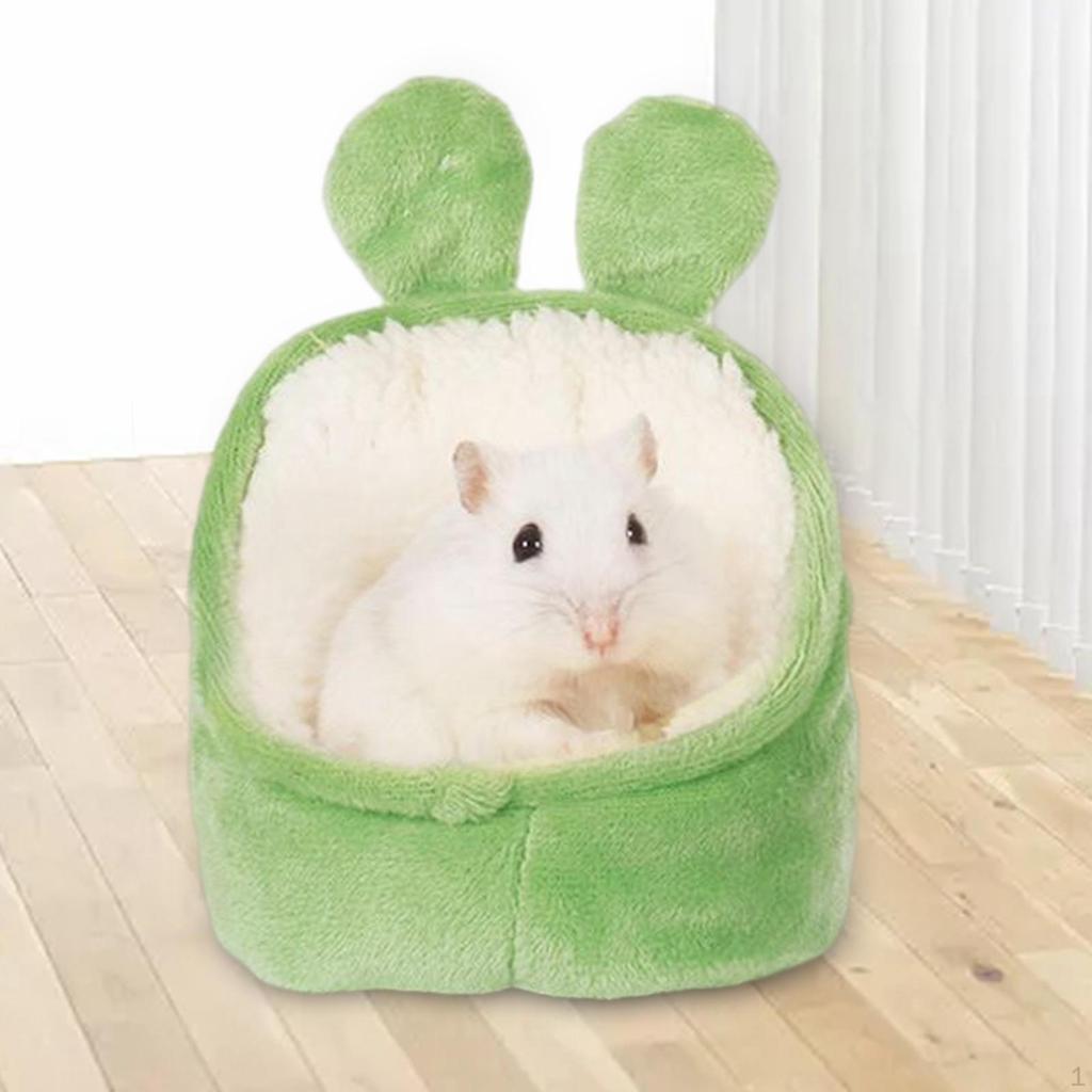 Cute Guinea Bed Warm Hamster ding Supplies Sofa Sleeping Bag Accessories for Mice Chinchilla Ferrets