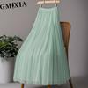 GMXIA 28 Colors Women's Fashion Casual Summer Spring Leisure Skirt