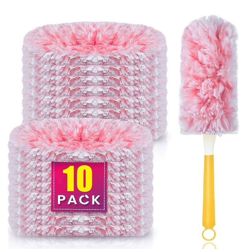 

10pcs 360° Rotatable Electrostatic Feather Dust Remover Set - Efficient for Home & Car Dust Brush House Cleaning Products