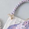 New Fashion Spring Woman Handbag Accessory Part Chains Detachable Replacement Floral Print Silk Strap Women DIY Chain Bag Handls