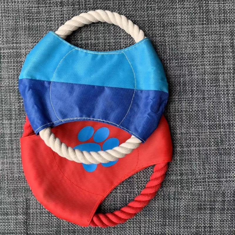 Durable Bite Resistant Dog Flying Disc Pet Molar Throwing Training Toy