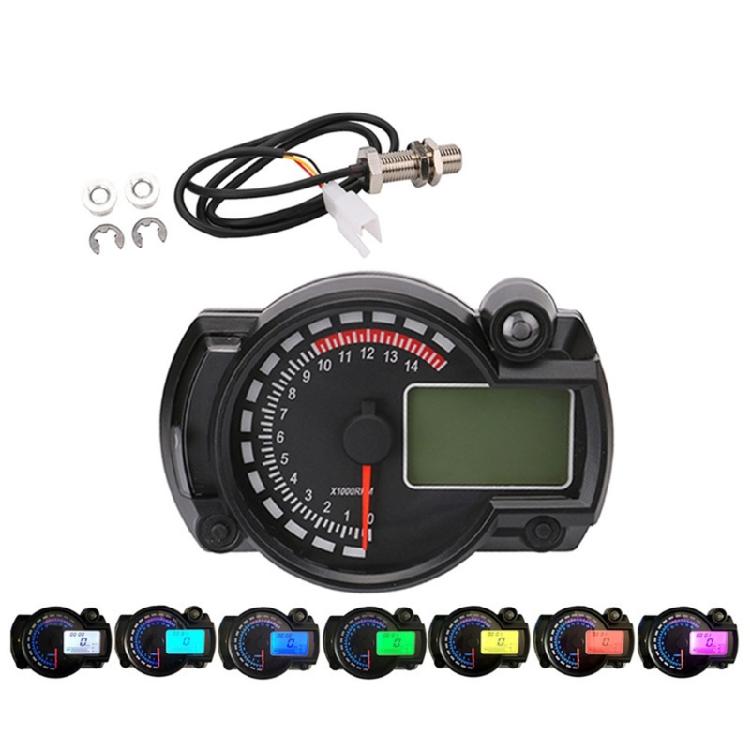 Long Lasting Weatherproof Motorcycle Instrument Cluster Digital Speedometer with Real Time Speed and Distance Monitoring