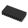 5ks P25*10*50-B Hliníkový chladič chladiče pro elektronický čip CPU 50*25*10mm