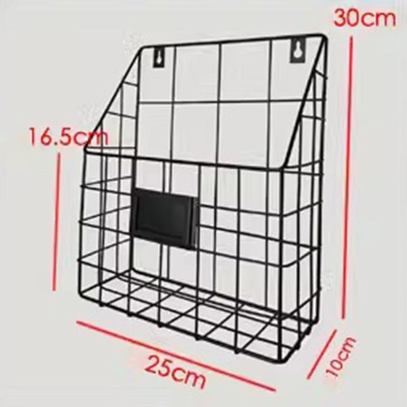 Wall Mounted Items Storage Holders Bathroom Things Filing Hanging Makeup Organizer Racks Multifunctional Auxiliary Living Room Newspaper Bookshelf