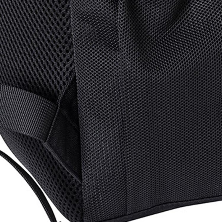 New Anta Canvas Laptop Backpack Regular Unisex Black 192238156-1