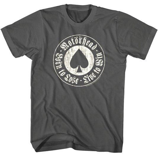 Motorhead Born to Lose Live to Win Men039;s T Shirt Ace of Spades Heavy Metal Rock Unisex T-Shirt S