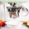 Müheloser Gemüsefüllungs-Auspresser 304 Edelstahl Joghurt-Dehydrator Teigtaschenfüllung