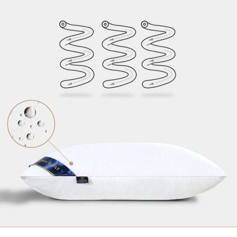 

Подушки для гостиниц, специально разработанные для защиты шейного отдела позвоночника и улучшения сна, для домашнего использования, односпальная подушка для общежития 48*74