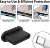 10/1PCCS Type-C Dust Plug USB Charging Port Protector Silicone Anti-dust Plug Cover Cap for Samsung Huawei Xiaomi Phone Dustplug