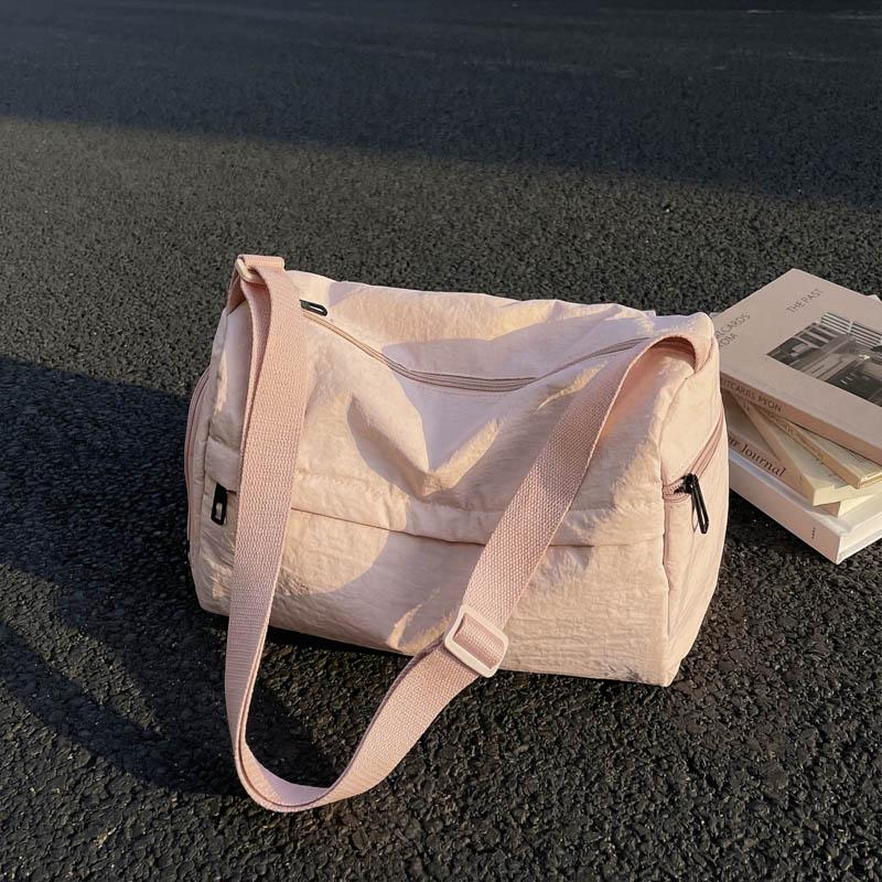 Women's Bag Solid Color Shoulder Bag Lightweight Tote Bag