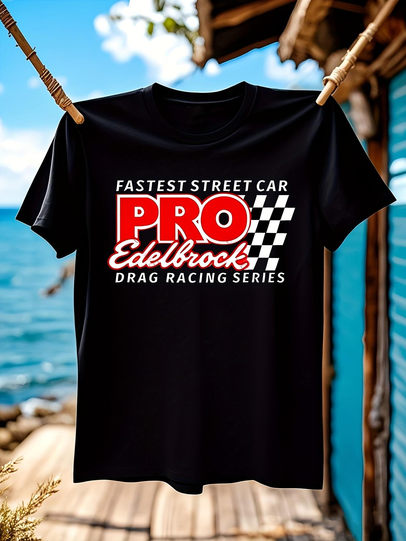 Heavyweight Cotton Racing Tshirt fastest street car design XXL