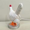 Dekorativa nattlampor Simulerade djur Heminredning Party Carnival Chicken Lamp Ornaments