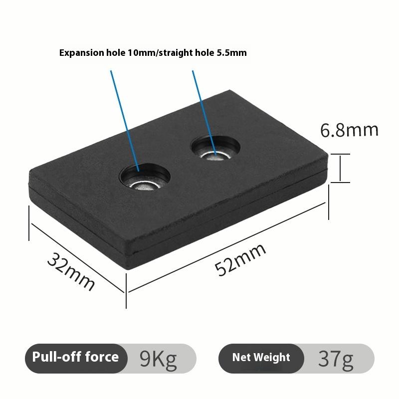 1 Piece Led Work Light Bar Holder Suv Offroad Diy Accessories 22/31/36/43Mm M4 Bolt Magnetic Base Mount Bracket Clamp