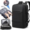Bange Travel Men 15.6 Inch Laptop Backpack Vacuum Compression Backpack Business School Backpack Expandable Outdoor Backpack