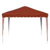 Pop Up Party Tent 288 X 288 X 245 Cm Terracotta Oxford Fabric