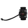 Black Hall Flowmeter Plastic Flow Meter Sensor Flow Measuring Device  Water Heater Equipment