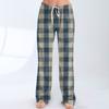 Womens Pajama Pants Sleepwear Casual Drawstring Elastic Waist Pants Comfy Straight Yoga Loose Trousers