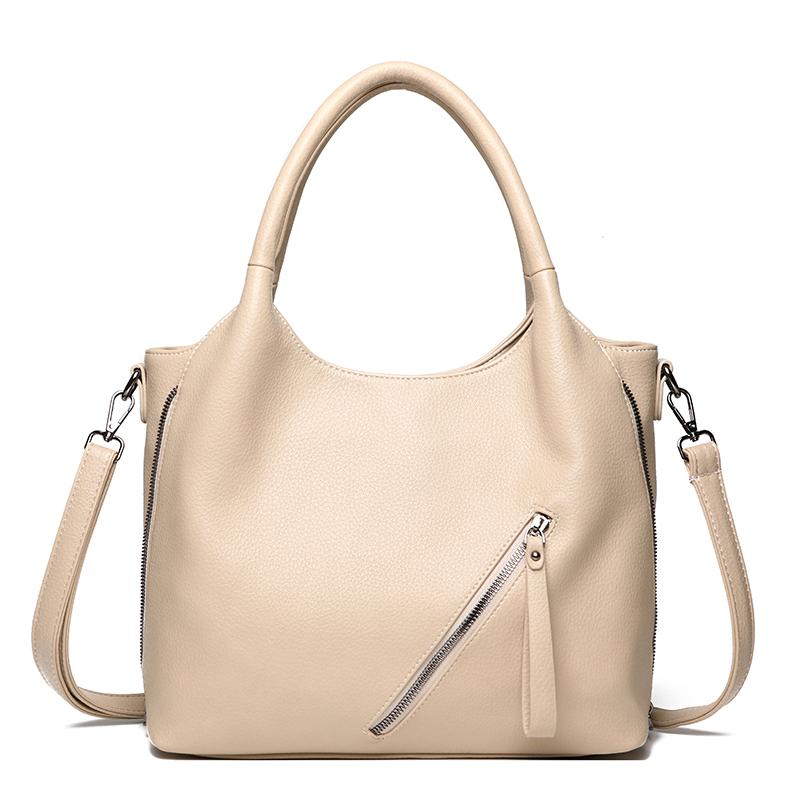 Modische Kunstleder-Umhängetasche für Damen, Handtasche mit großem Fassungsvermögen, Retro-Umhängetasche geeignet für den täglichen Gebrauch und zum Einkaufen